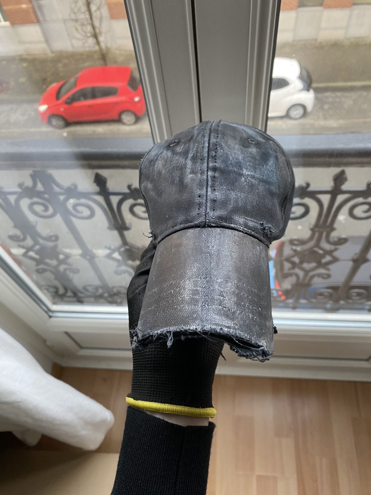 Vintage Upcycled Waxed Tactical Cap Size ONE SIZE - 3 Thumbnail
