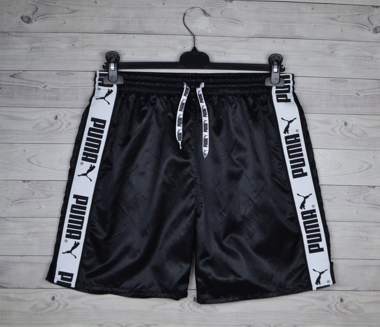 Puma Vintage Puma Shorts Black USA Size M Size US 32 / EU 48 - 1 Thumbnail