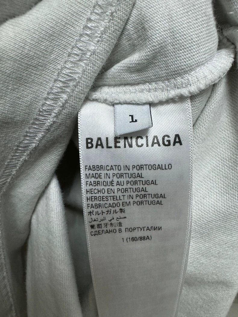 Balenciaga Balenciaga SS22 Rock Band Destroyed T-Shirt - Grey Size US S / EU 44-46 / 1 - 4 Thumbnail