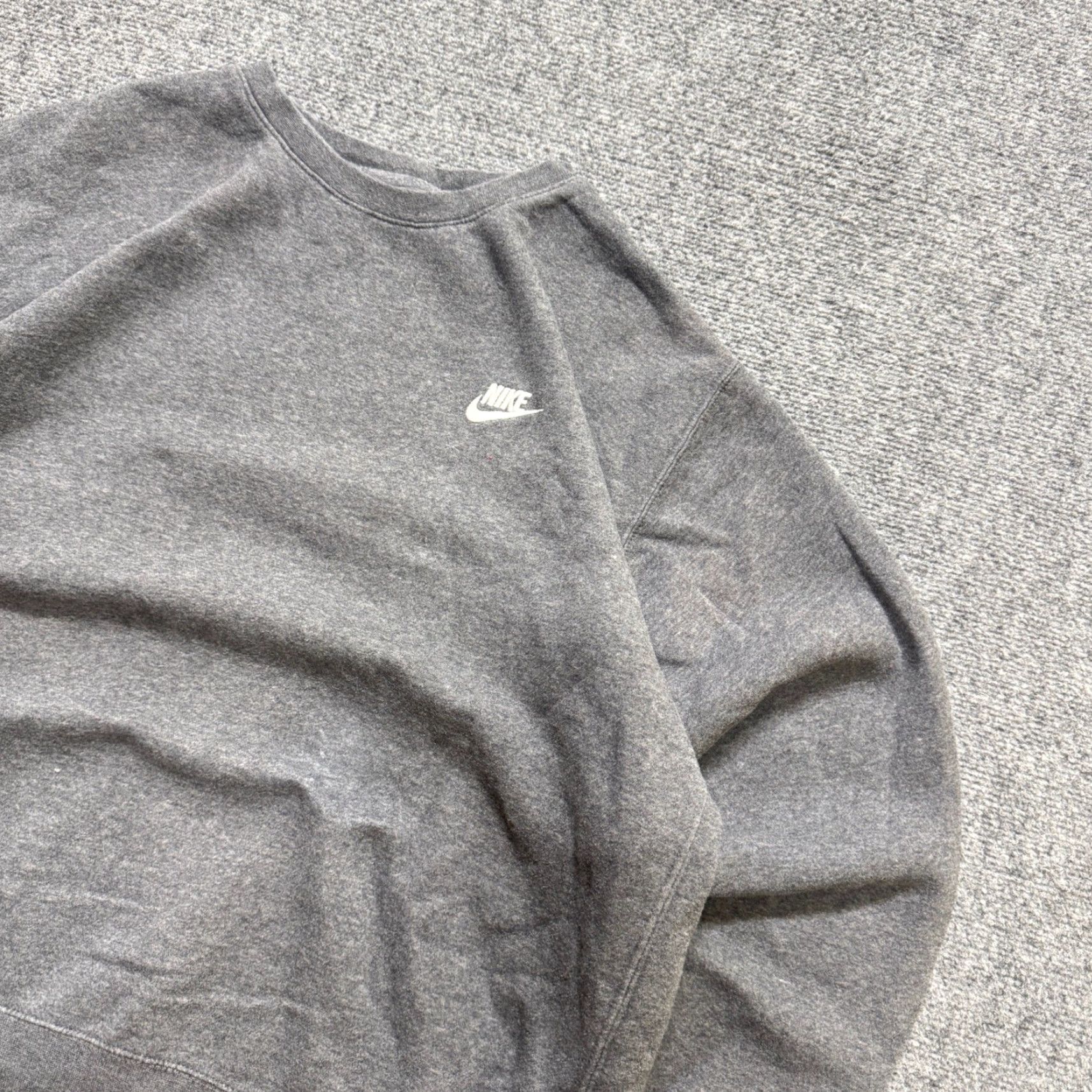 Nike Nike Sweatshirt Men's XL Pullover Regular Gray Cotton Stained Activewear Size US XL / EU 56 / 4 - 2 Thumbnail