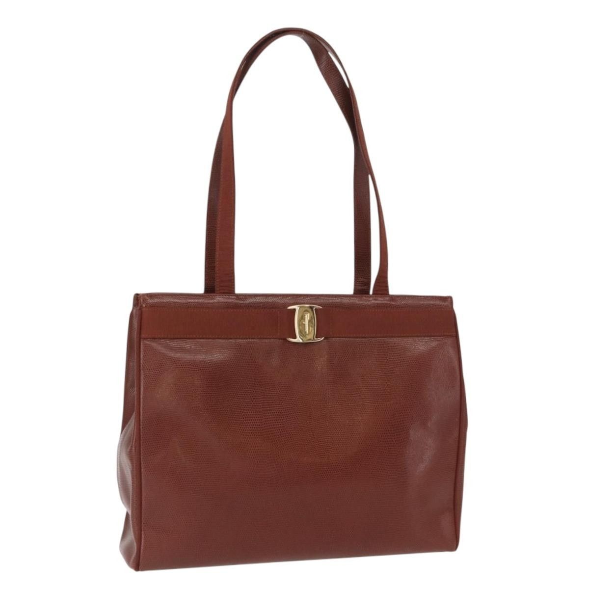 Salvatore Ferragamo Salvatore Ferragamo Vala tote Leather Size ONE SIZE - 1 Thumbnail