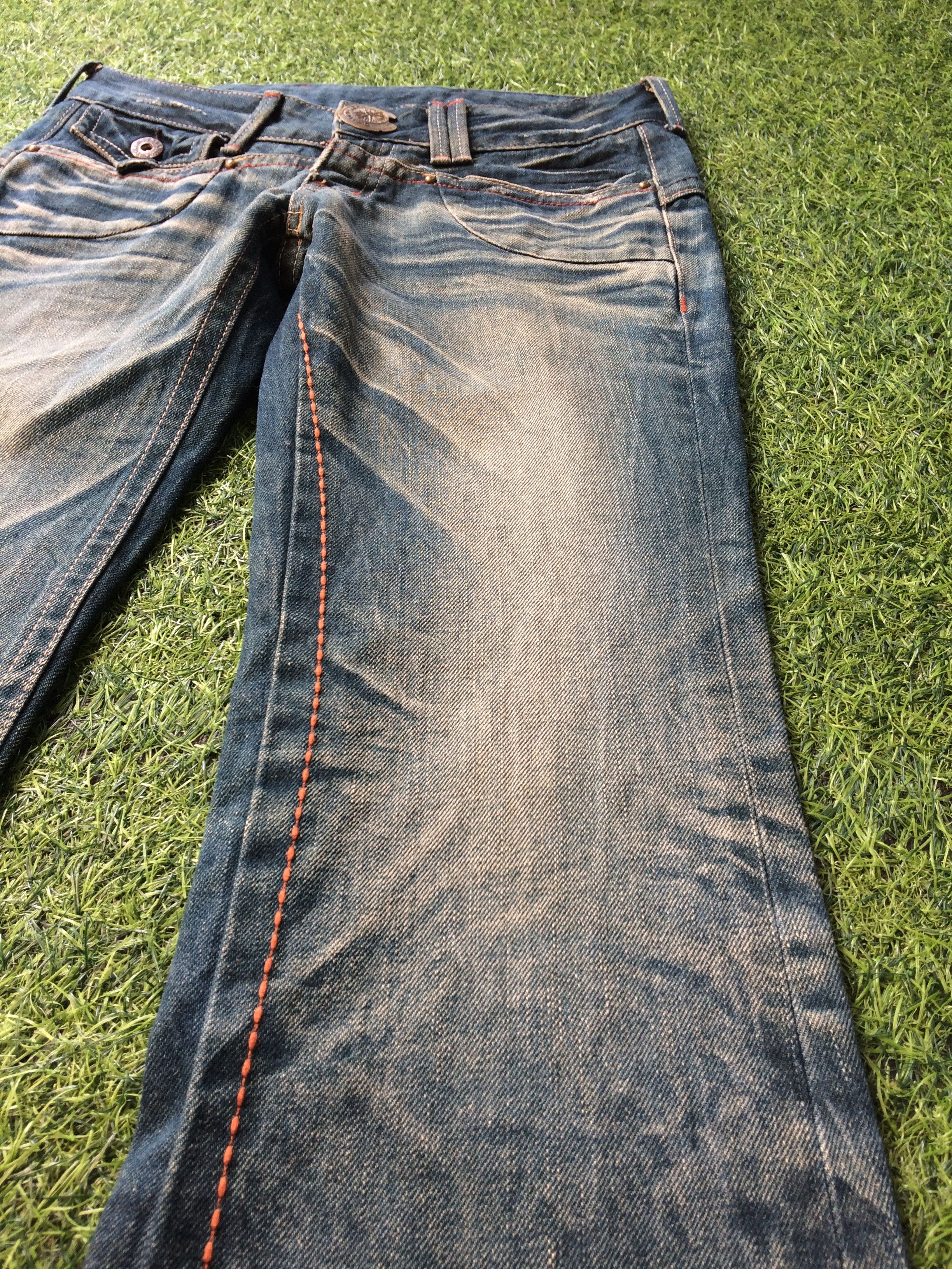 Distressed Bell Bottom Flare Jeans #D-494