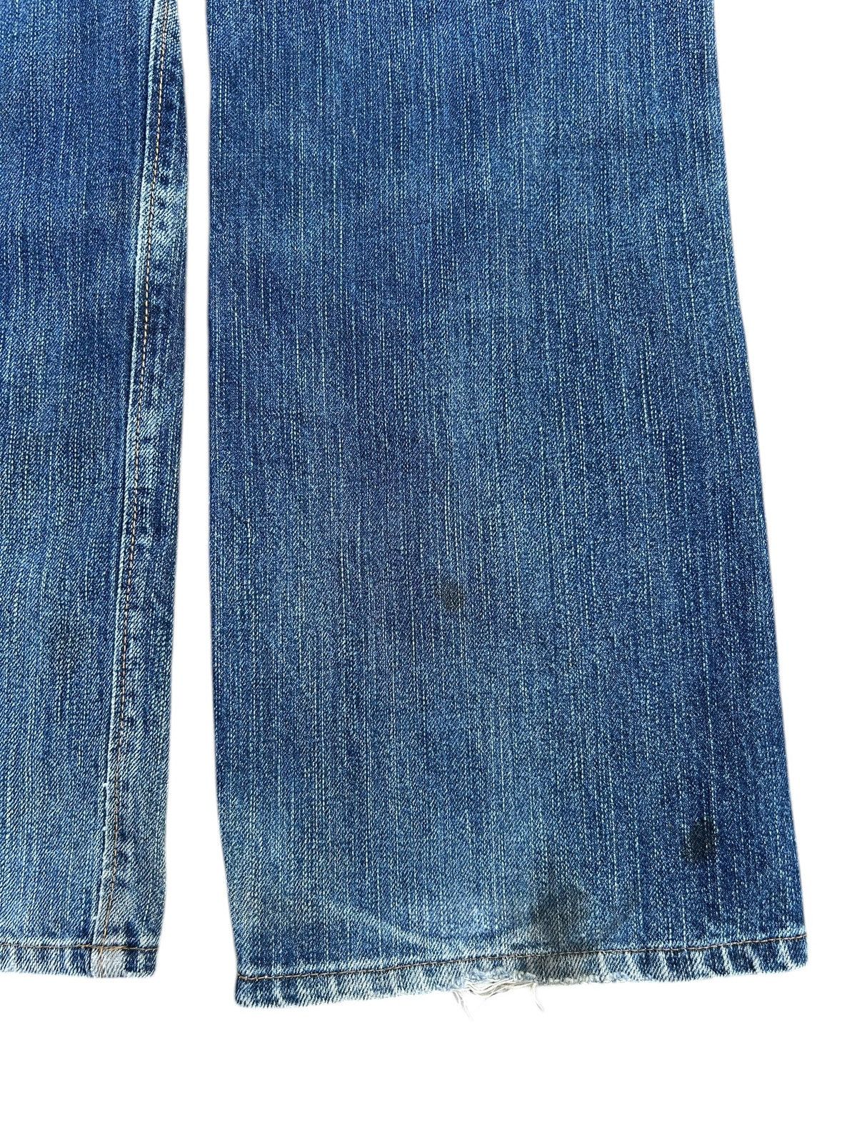 Kapital Trashed Vintage Edwin 505z Selvedge Denim Jeans Size US 30 / EU 46 - 14 Thumbnail
