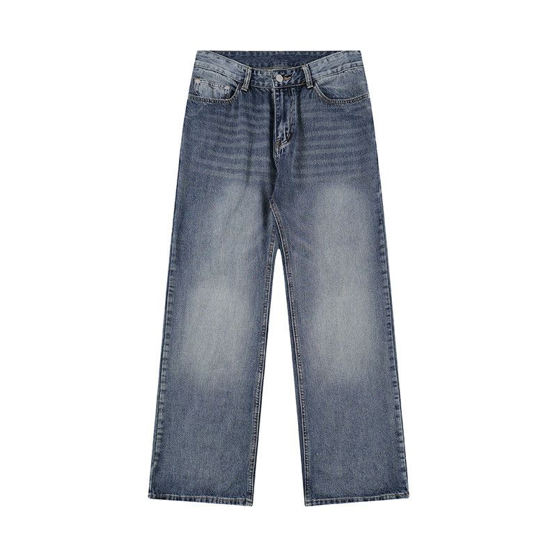 Jean American retro loose-fitting washed flared jeans for men Size US 32 / EU 48 - 1 Thumbnail