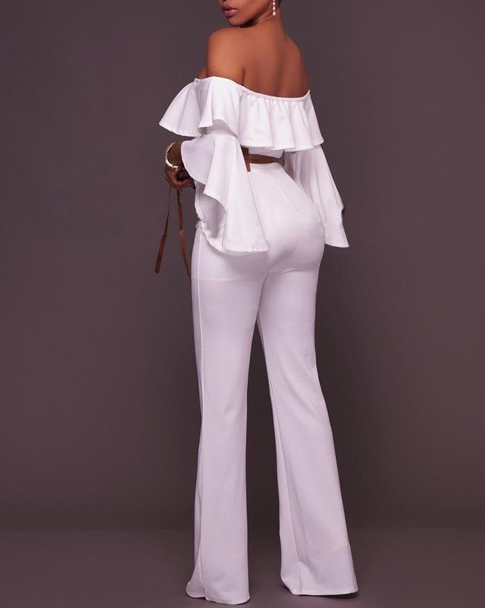 Designer × Other New, Liang Xuans Luxury Designer White 2 Piece Jumpsuit. Size 28" / US 6 / IT 42 - 12 Thumbnail