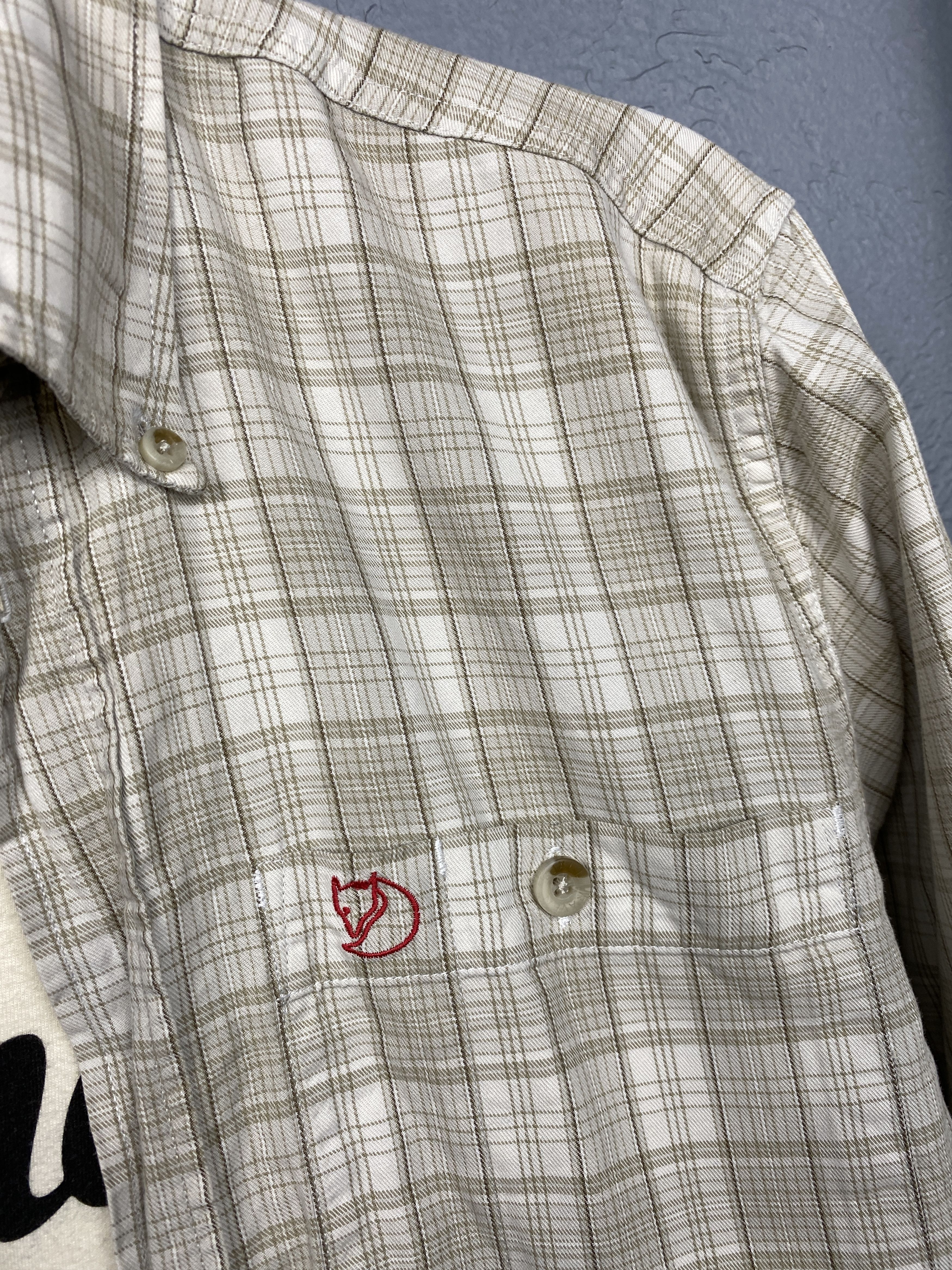 Fjallraven Fjallraven Vintage Mens Flannel Plaid Shirt Size US S / EU 44-46 / 1 - 3 Thumbnail
