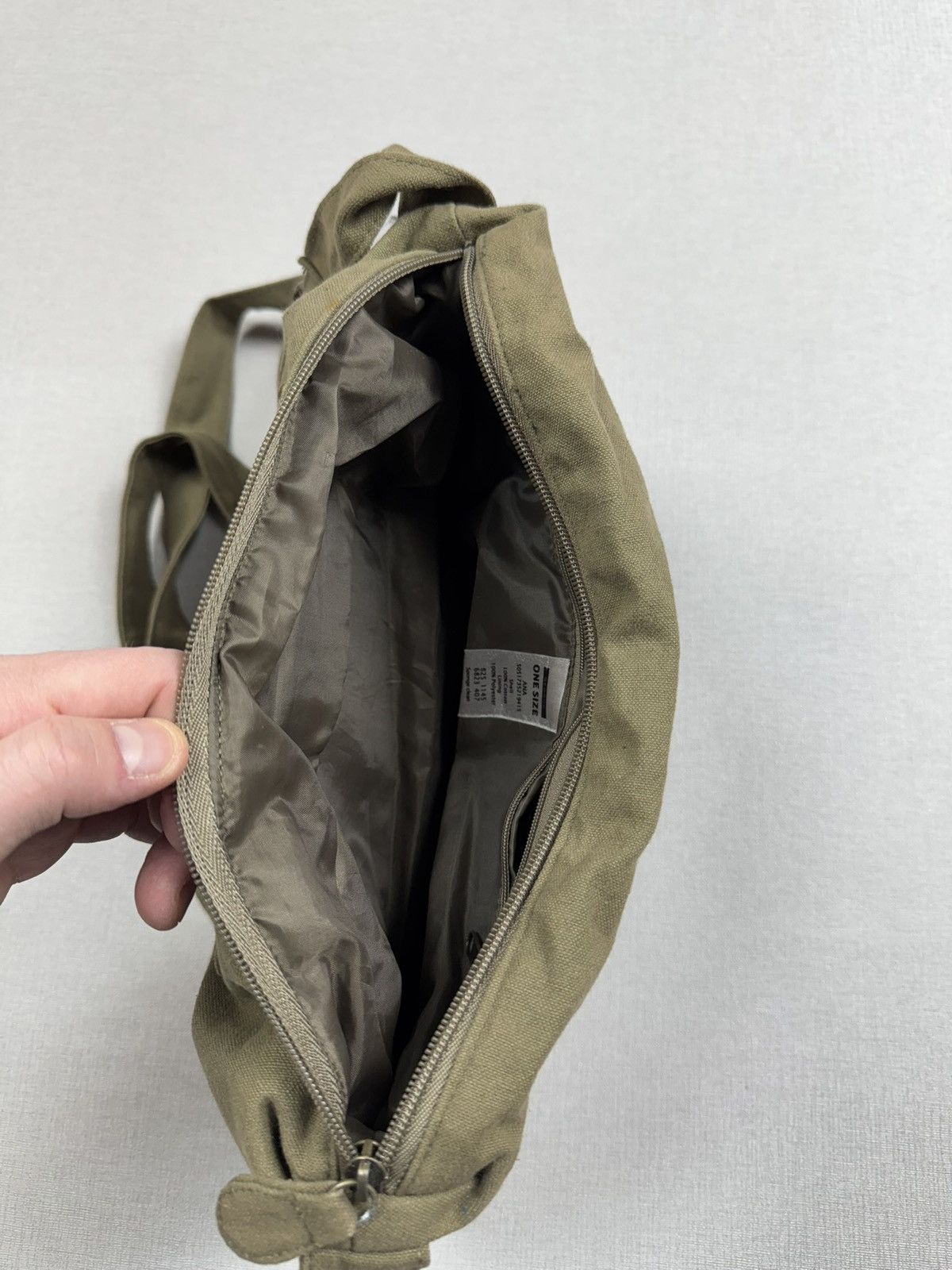 Vintage Vintage George Khaki Y2K Bag Size ONE SIZE - 6 Thumbnail