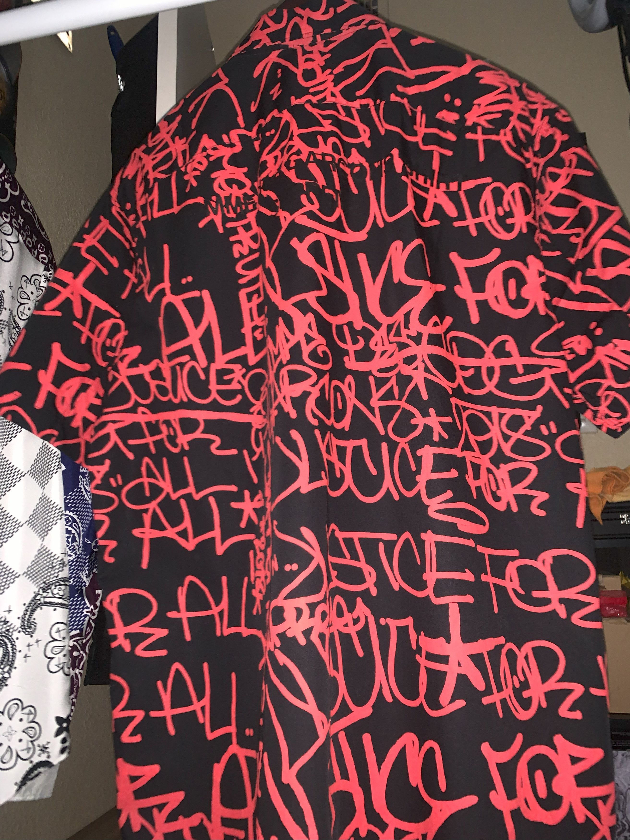 Supreme Supreme CDG FW18 Zip Up Shirt Size US L / EU 52-54 / 3 - 6 Thumbnail