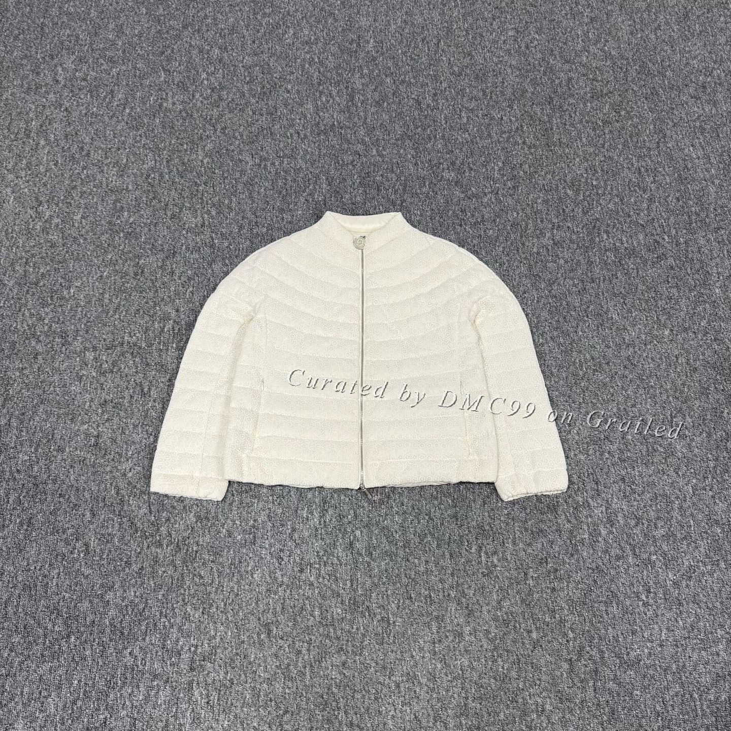 Moncler Moncler Hollow Floral Embroidery Down Jacket Size S / US 4 / IT 40 - 1 Thumbnail