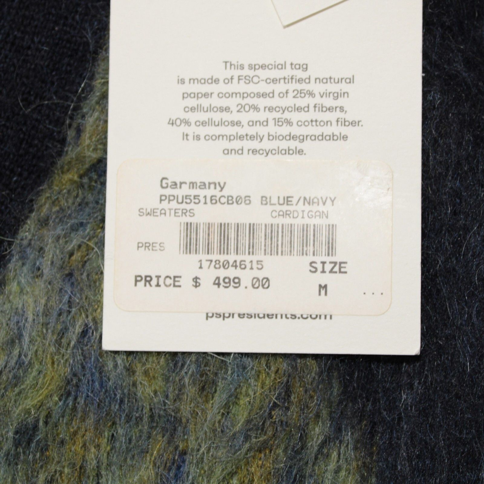 President's President's Sweater Size US M in Blue Size US M / EU 48-50 / 2 - 8 Thumbnail