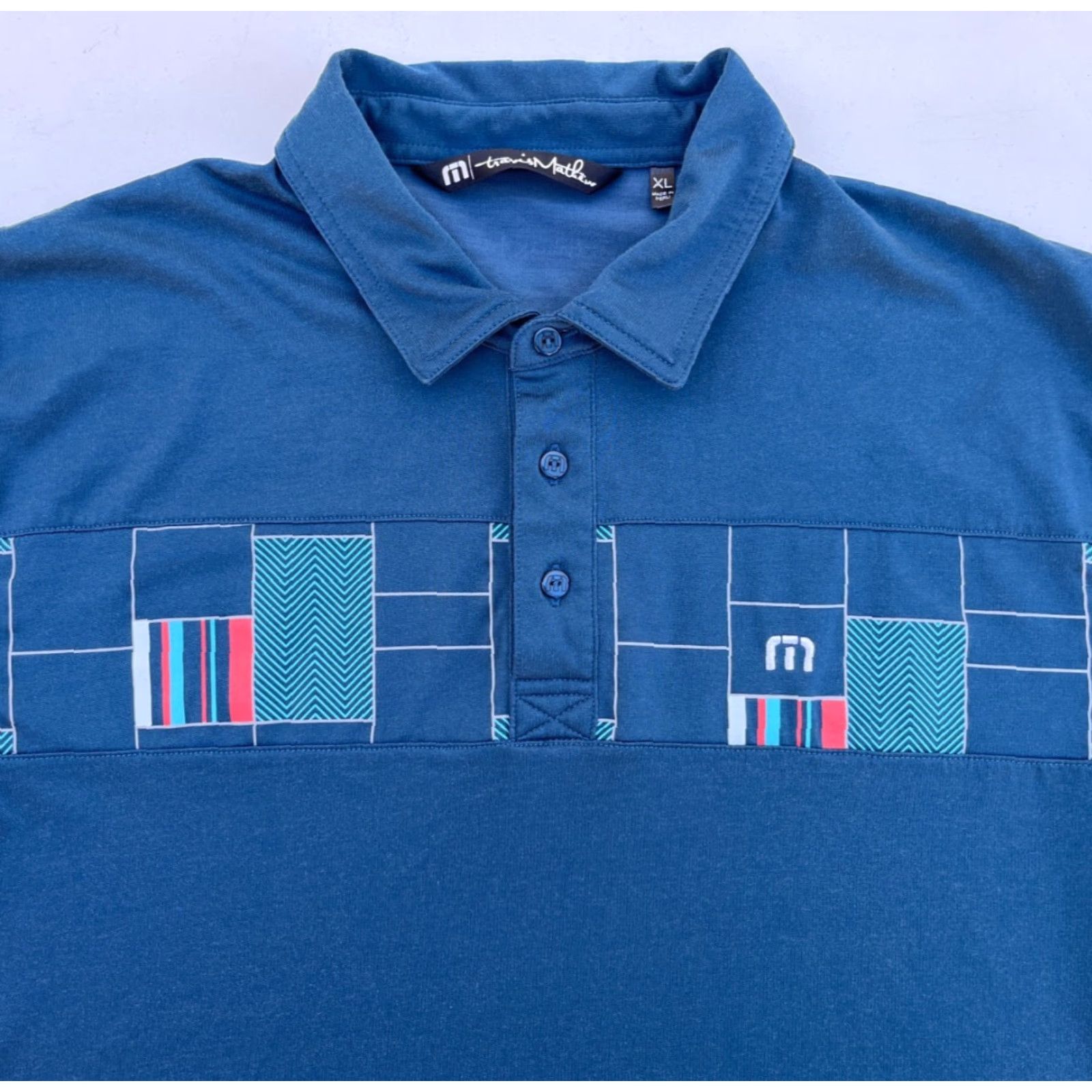 TravisMathew Travis Mathew Pittsburgh Penguins Polo Shirt XL Men’s Blue Polo Shirt Mens XL Pittsburgh Penguins Polo Size US XL / EU 56 / 4 - 3 Thumbnail
