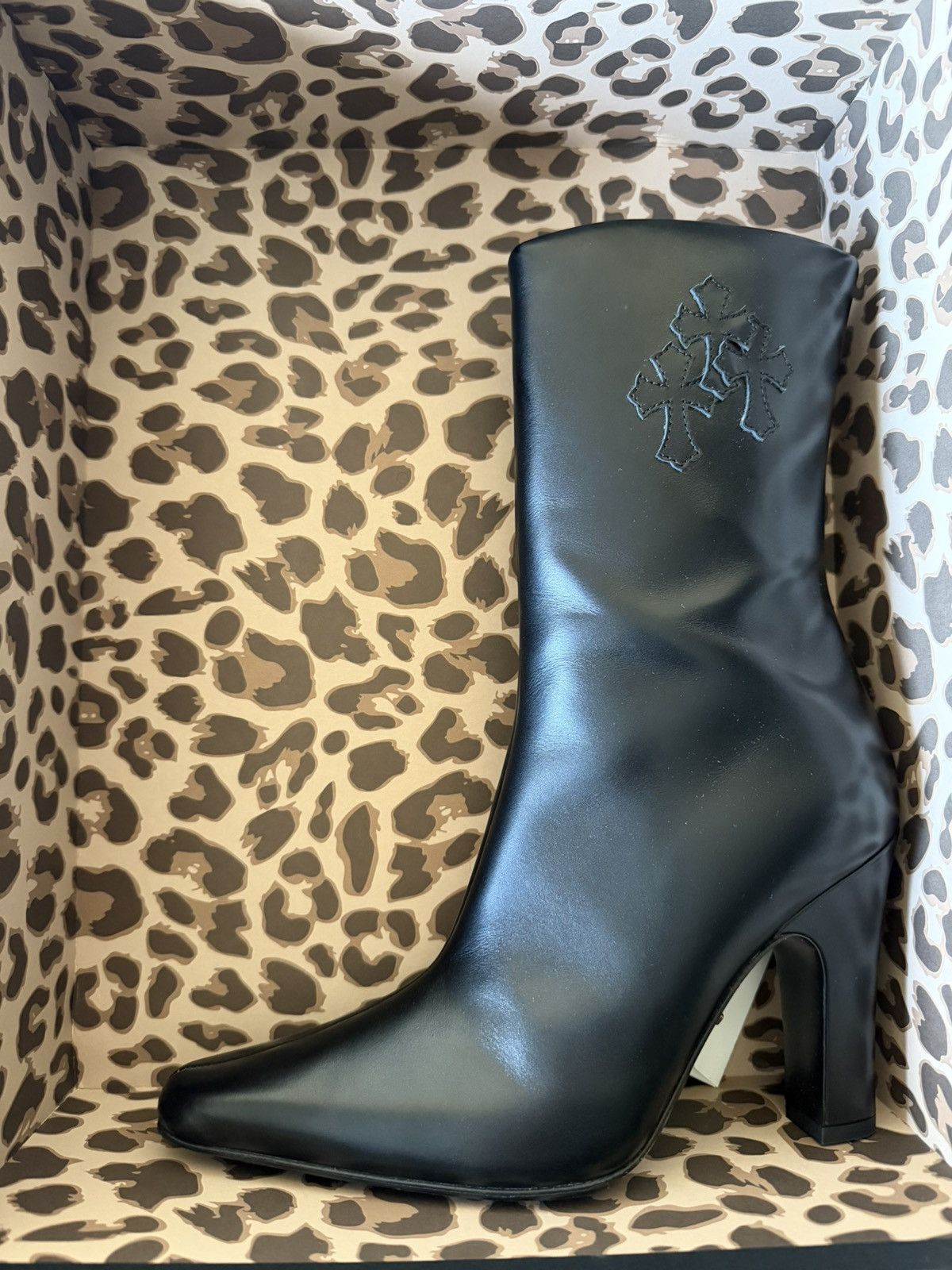 Chrome Hearts Chrome Hearts Sugar Jones Short Boot Size US 8 / IT 38 - 1 Thumbnail