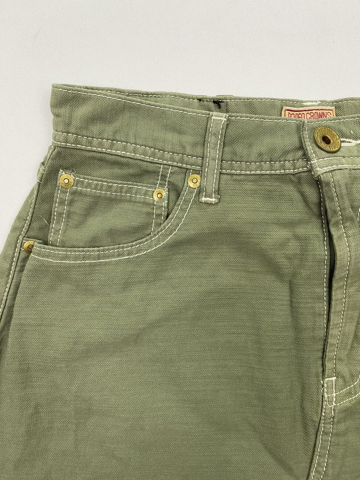 Japanese Brand Rodeo Crowns Dirty Skirt Size 27" / US 4 / IT 40 - 13 Thumbnail