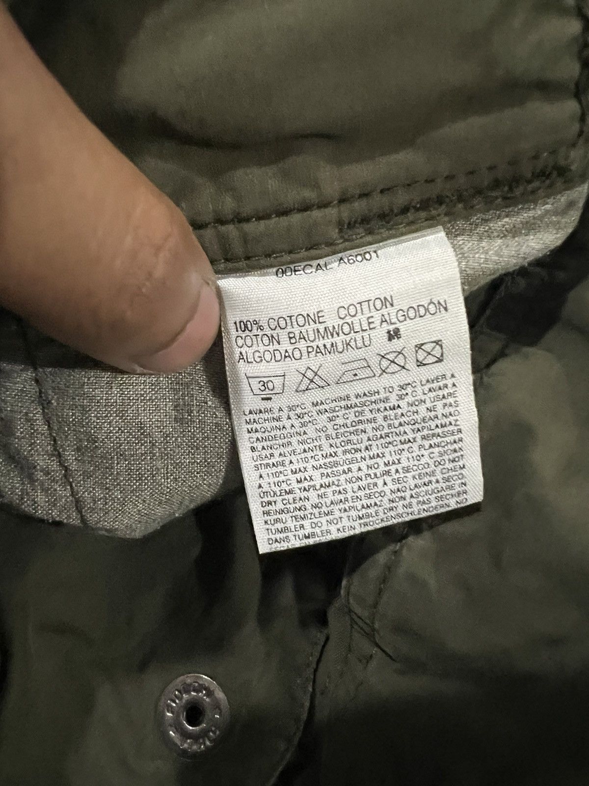 Diesel × Diesel Black Gold Diesel 🇮🇹 Super Baggy Wide Leg Flare Parachute Military Pants Size US 32 / EU 48 - 10 Thumbnail