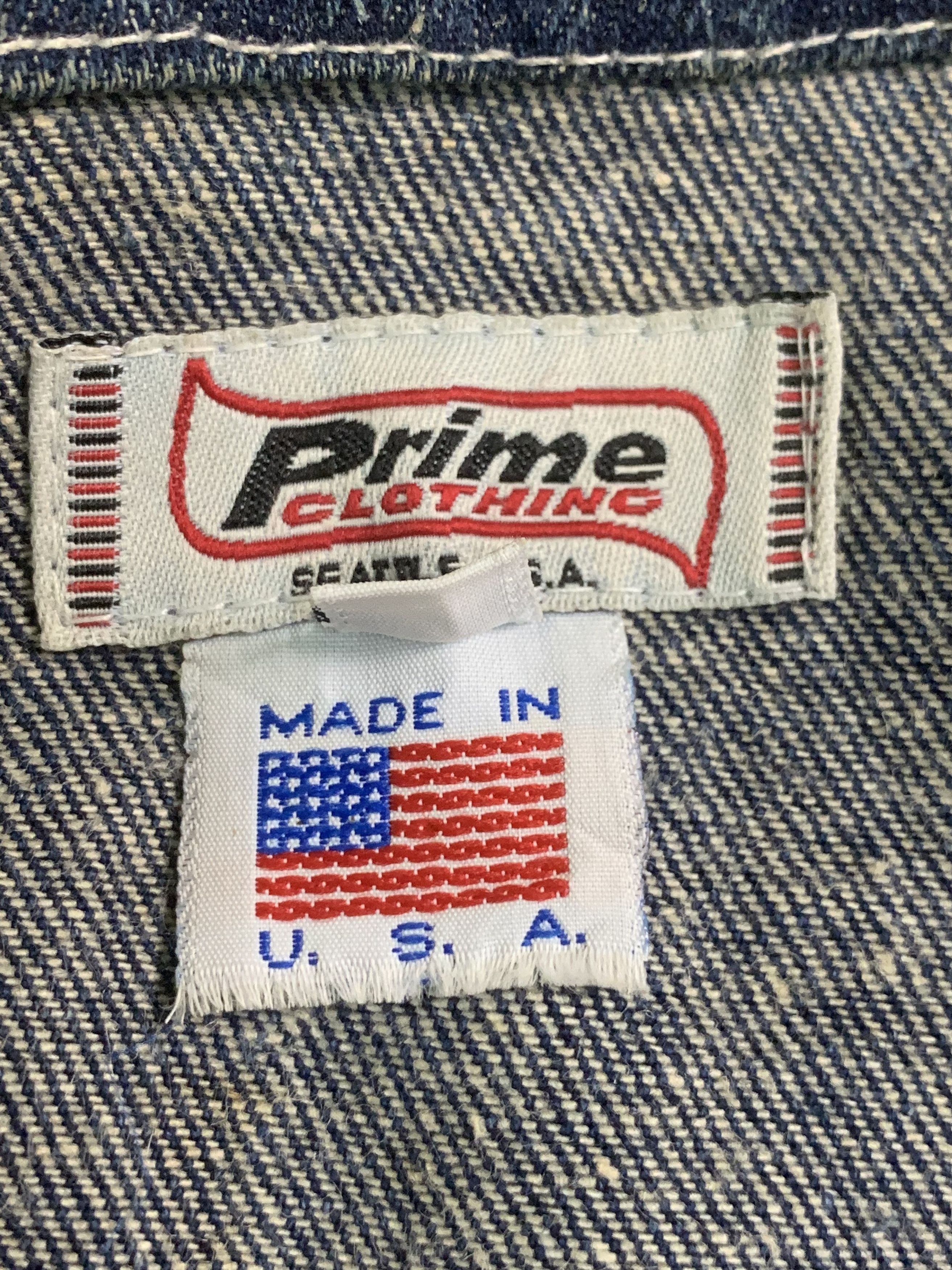 Vintage Rare Design Vintage Prime Hemp Chore Denim Jackets Size US M / EU 48-50 / 2 - 5 Thumbnail