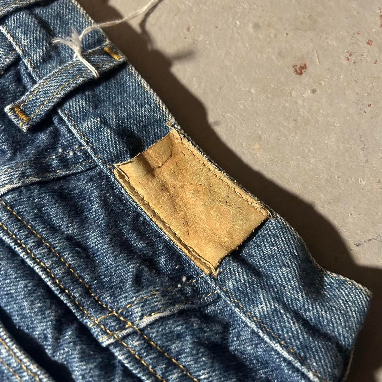 Lee 90s carhartt flannel lined blue Size US 28 / EU 44 - 2 Thumbnail
