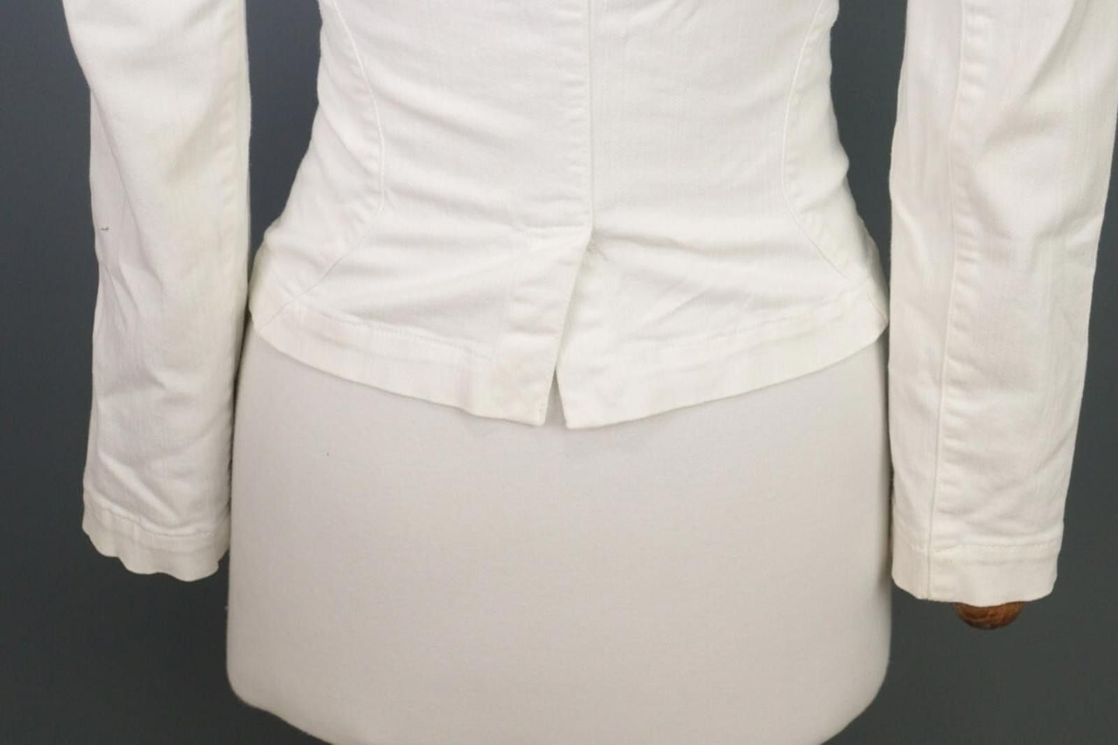 Versace Versace Jeans Couture White Two Blazer Jacket Size 26 / 40 Size 4XL / US 24-26 - 9 Thumbnail