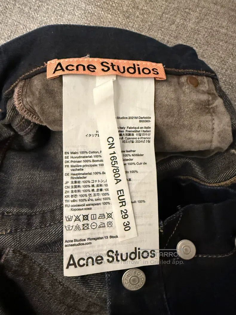 Acne Studios Acne Studios Darkside Denim Jeans Size US 29 - 4 Thumbnail
