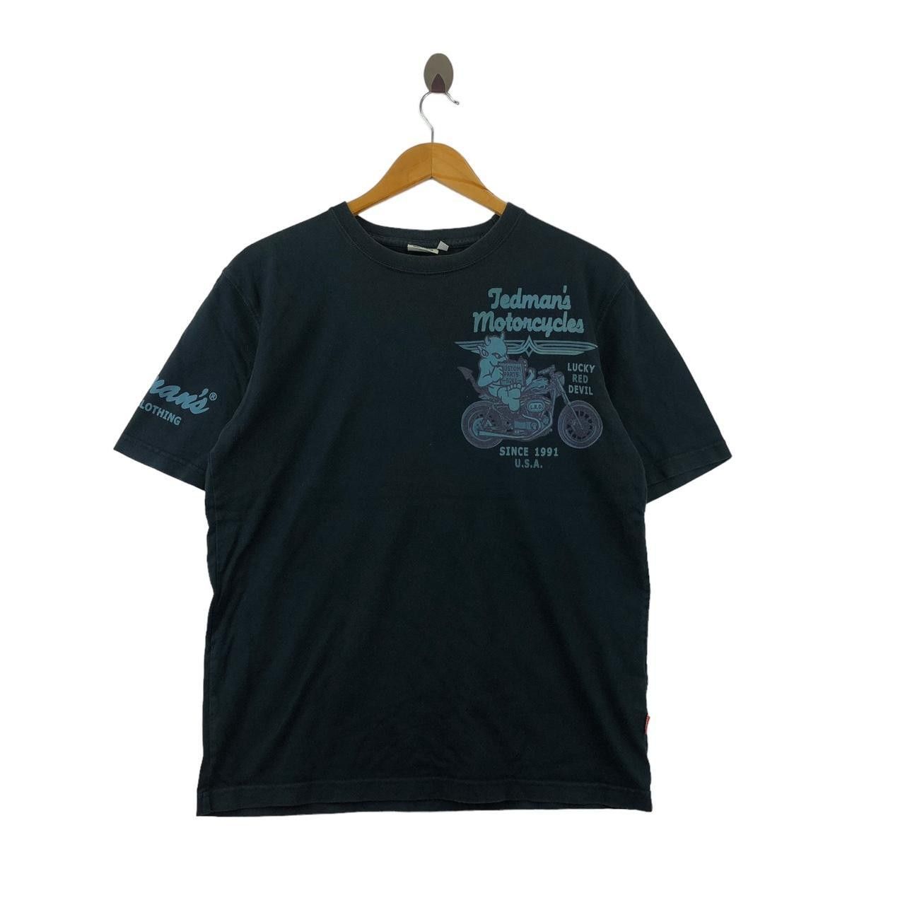 Tedman TEDMAN’S MOTORCYCLES DEVIL Reading & Riding Tee Shirt Size US M / EU 48-50 / 2 - 2 Thumbnail