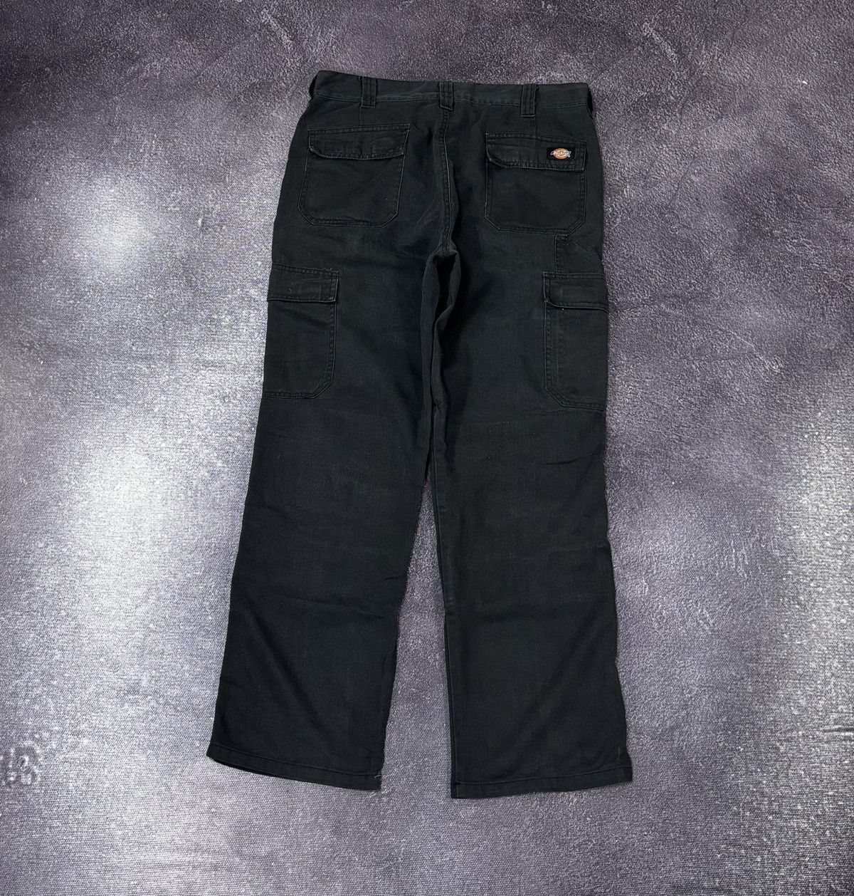 Dickies Vintage Dickies Black Work Y2K Hype Baggy Cargo Pants Size US 34 / EU 50 - 2 Thumbnail