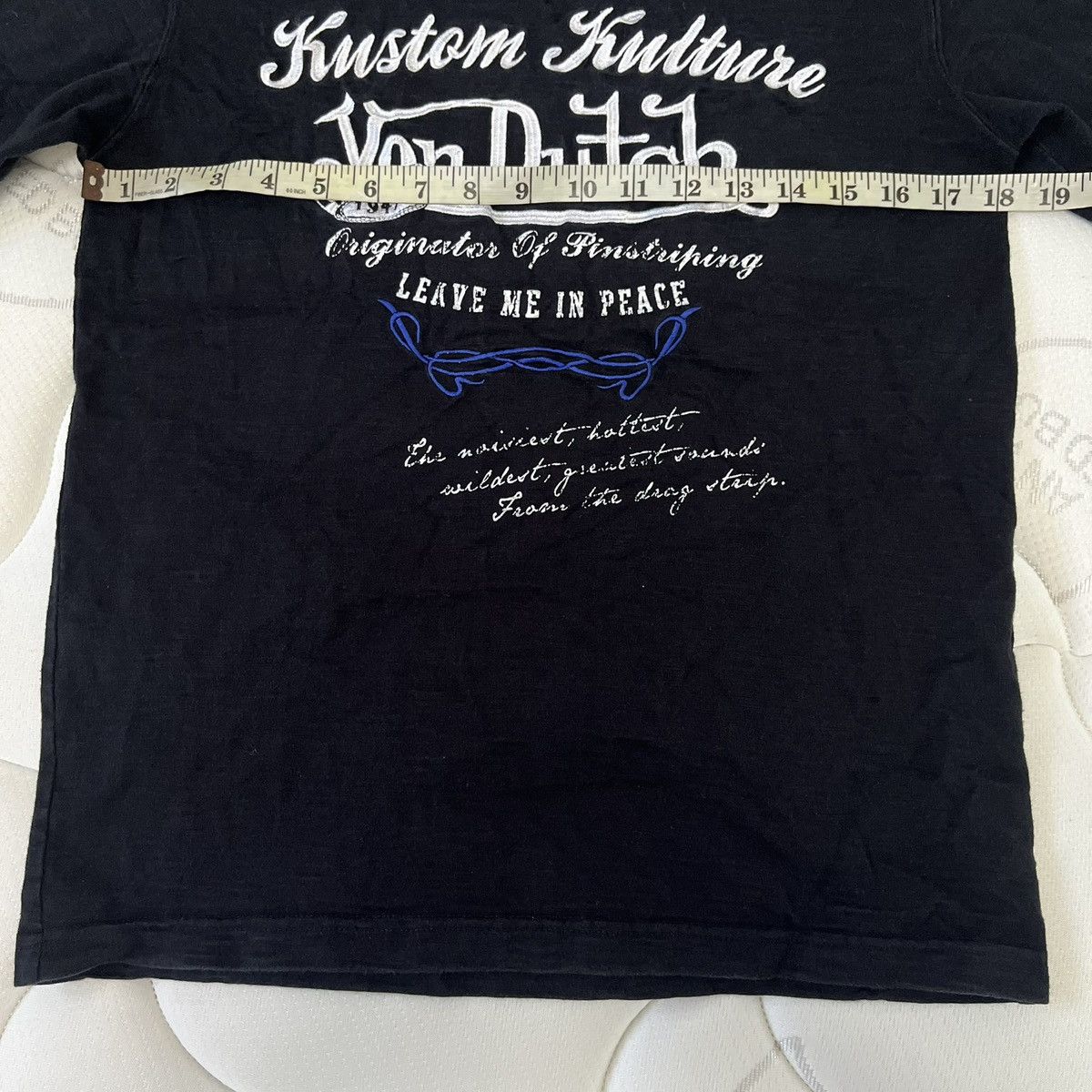 Von Dutch Rare Vintage Von Dutch Kustom Kulture Tees Size US XS / EU 42 / 0 - 8 Thumbnail