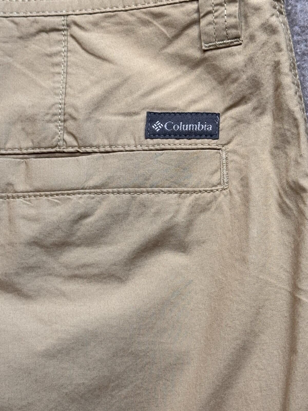 Columbia Columbia Sportswear Company Men’s Khaki Shorts 32W 10L [714] Size ONE SIZE - 5 Thumbnail