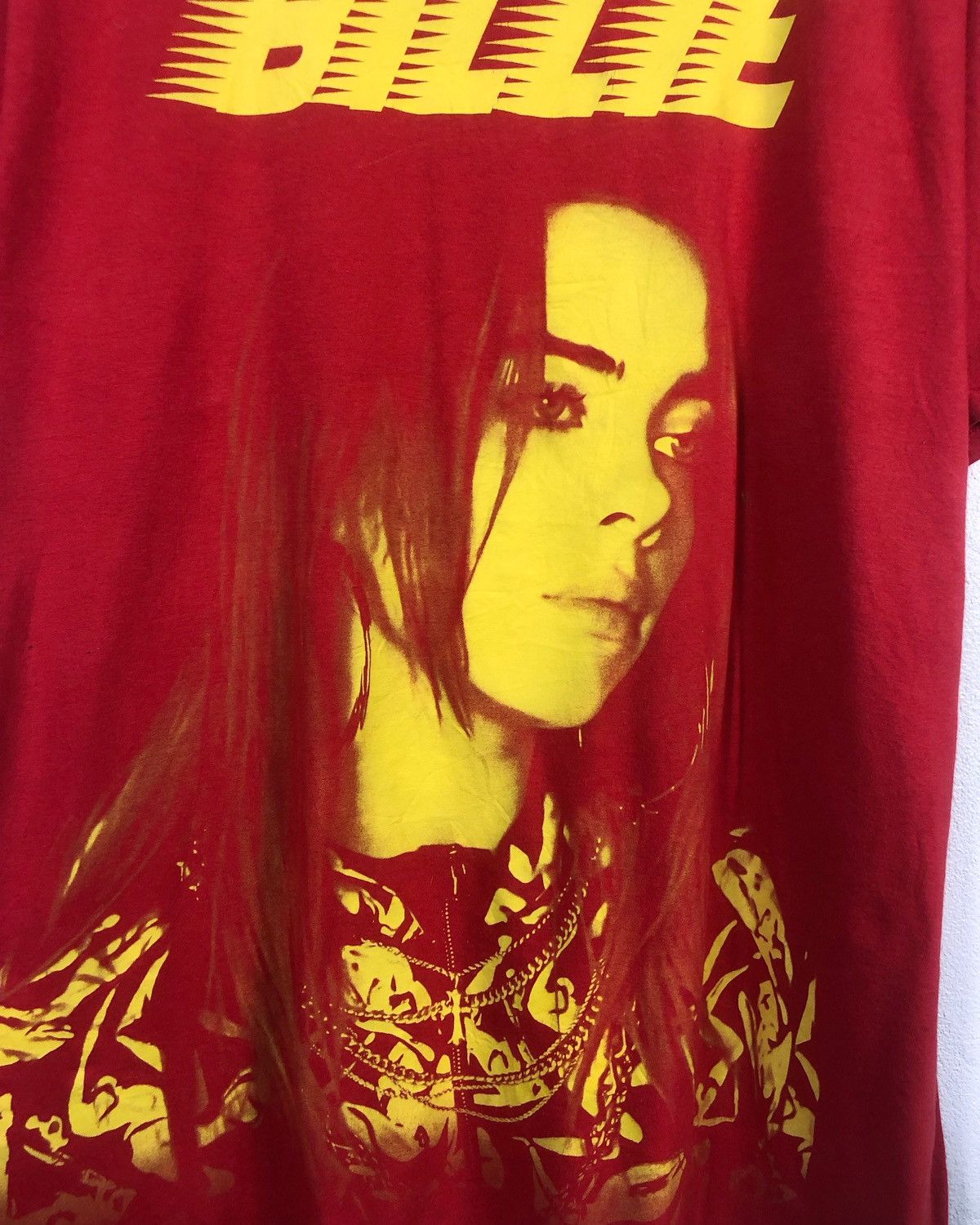 Band Tees × Billie Eilish Rare Billie Eilish OVP Tee Size US L / EU 52-54 / 3 - 3 Thumbnail