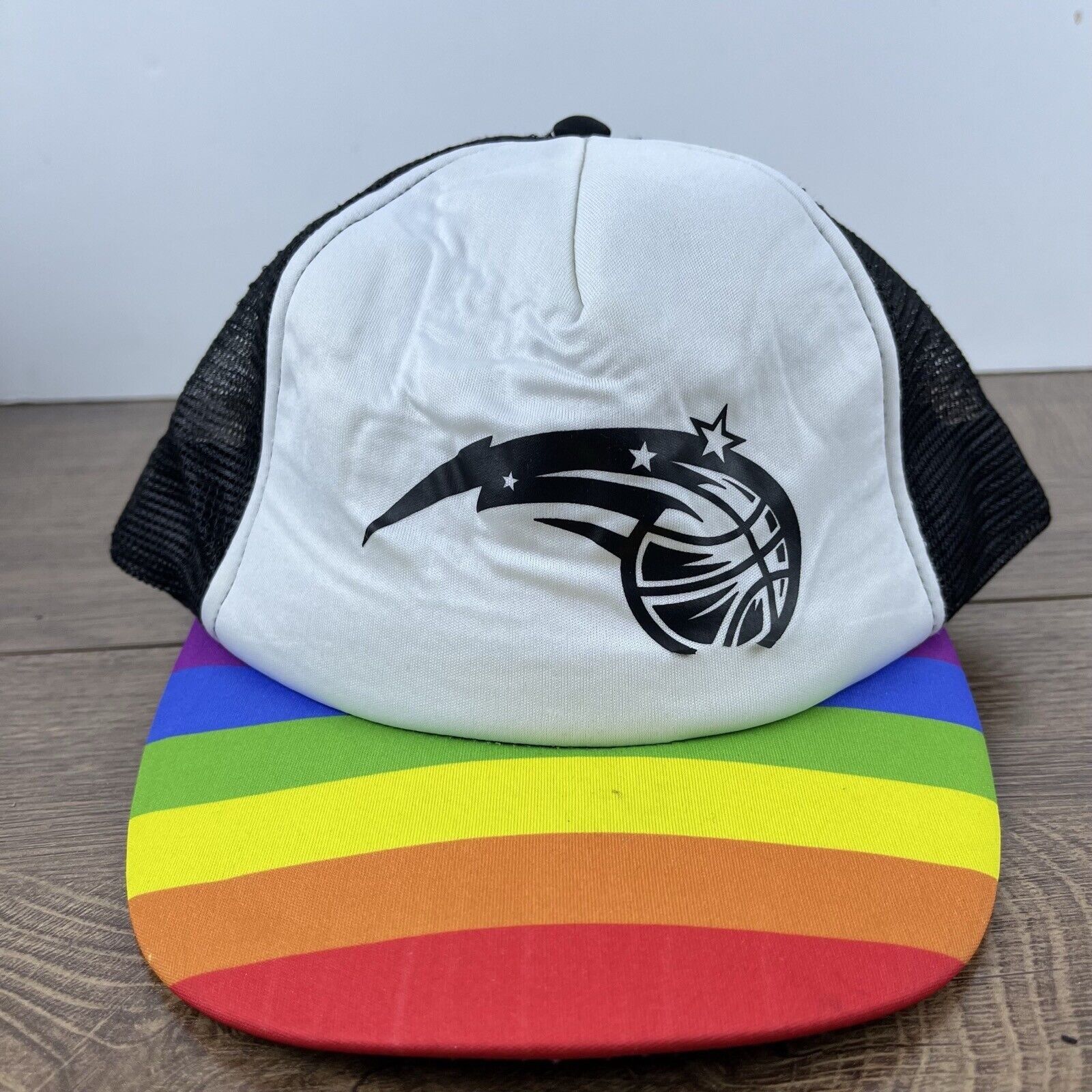 Other Orlando Magic Snapback Hat Pride White Hat Adjustable White Size ONE SIZE - 5 Thumbnail