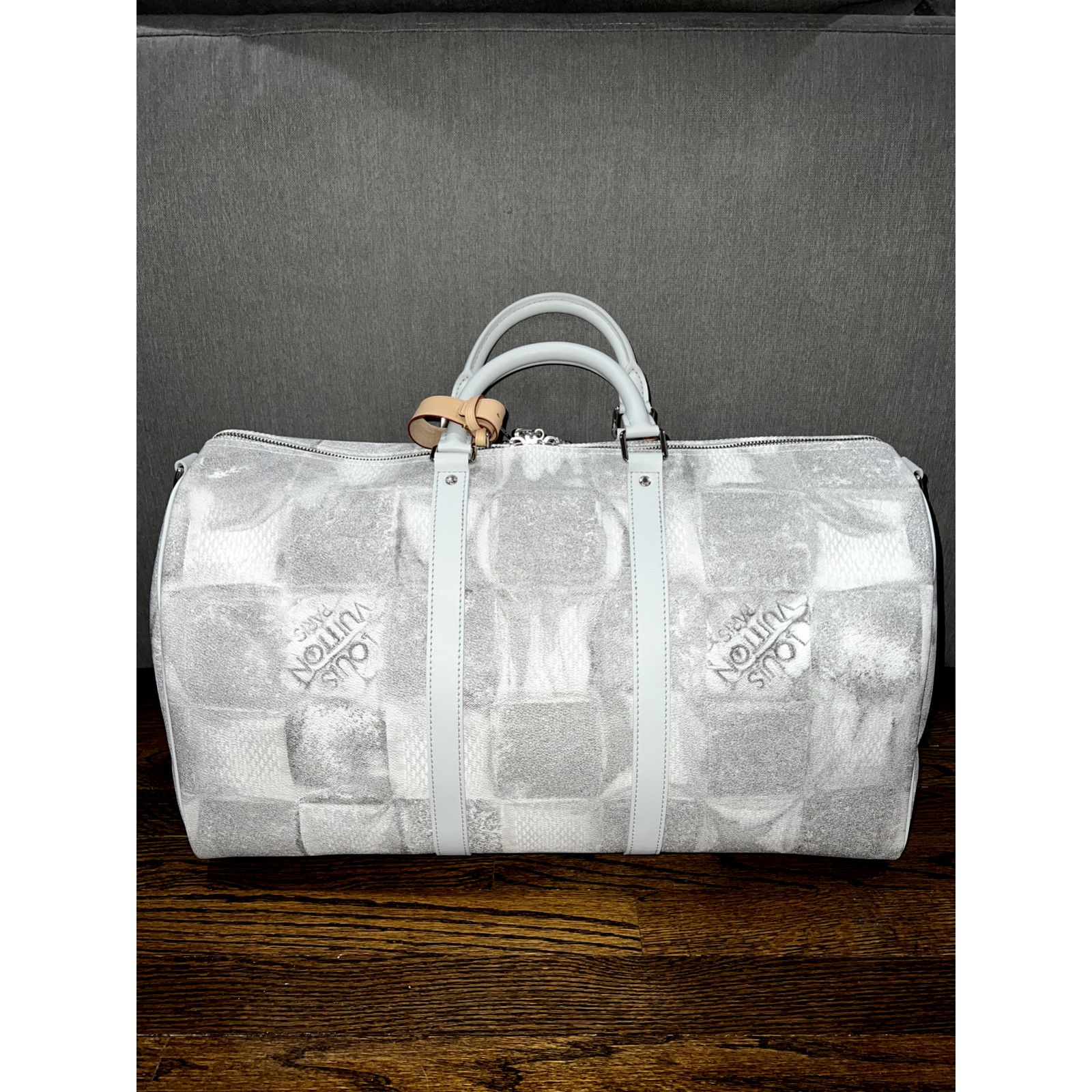 Louis Vuitton Louis Vuitton Keepall Bandouliere Logo Weekend Travel Bag Size ONE SIZE - 7 Thumbnail