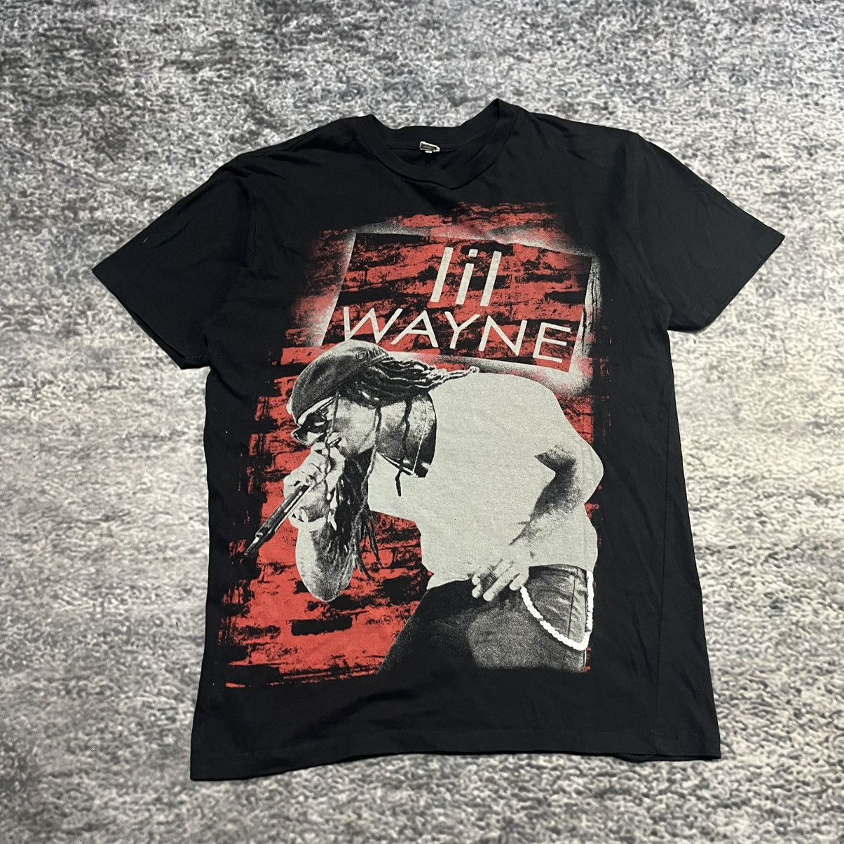Vintage Vintage Lil Wayne 2000s Hip-Hop Concert T Shirt Medium Size US M / EU 48-50 / 2 - 3 Thumbnail
