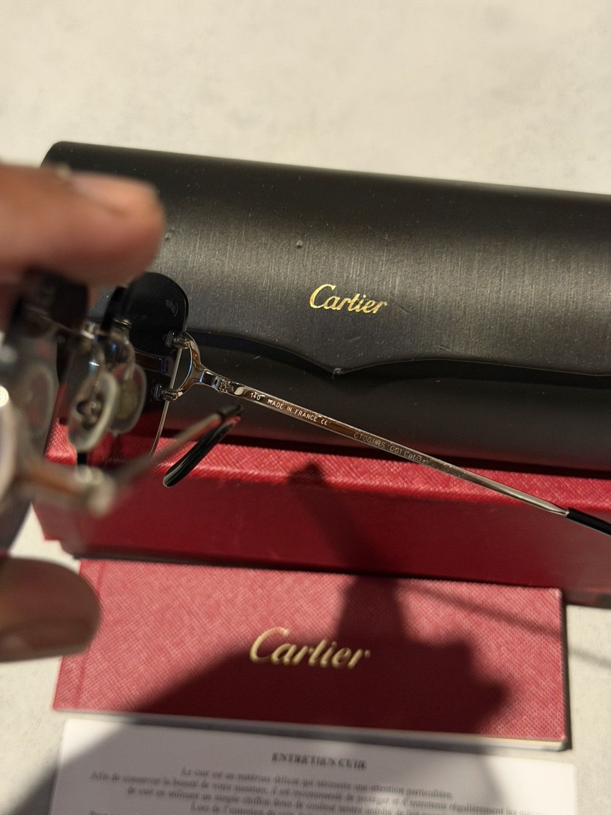 Cartier Cartier Piccadilly “Big C” Sunglasses Size ONE SIZE - 3 Thumbnail