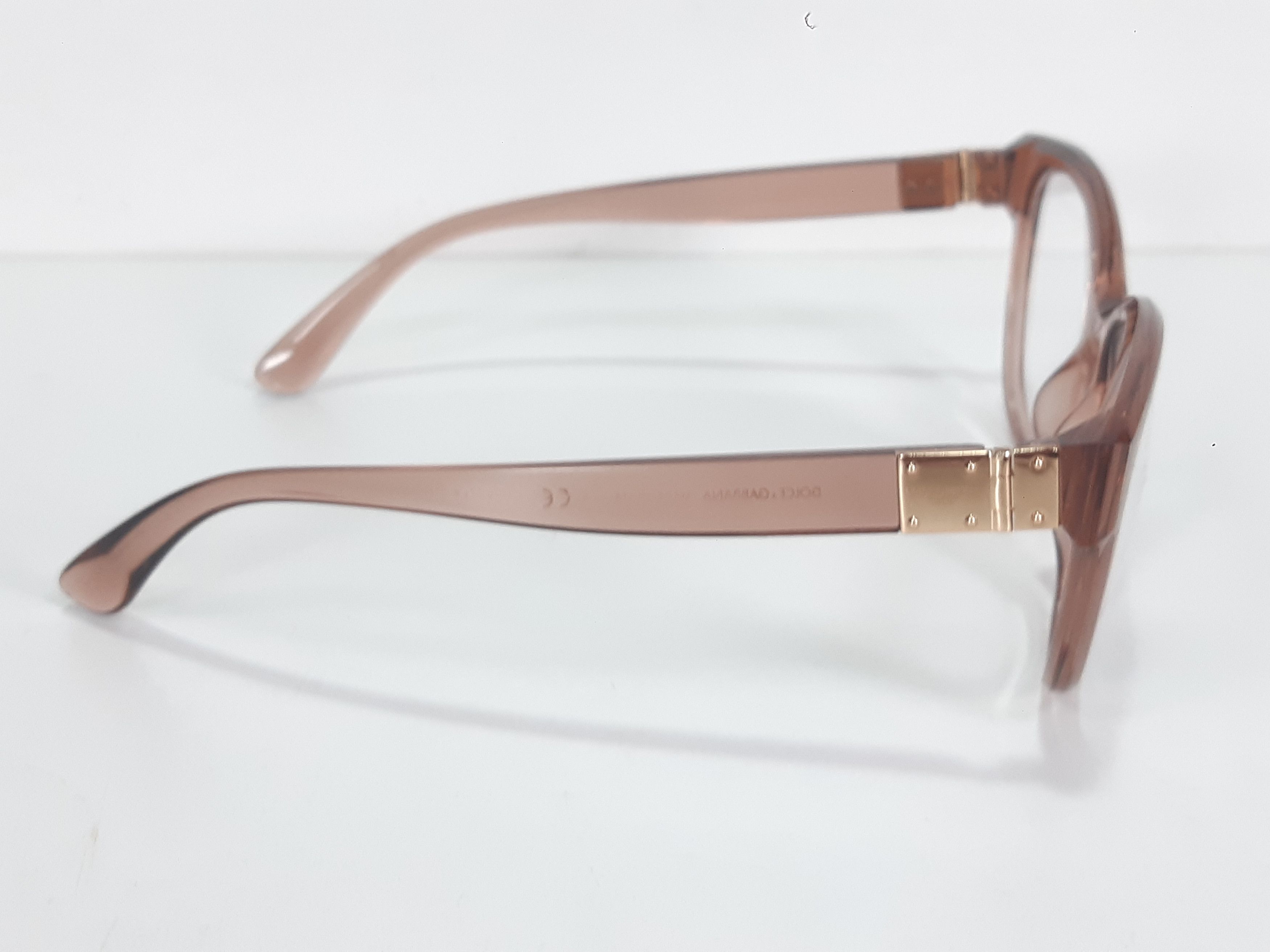 Dolce & Gabbana DOLCE GABBANA DG5040 3148 Italy Transparent Eyeglasses Frame Size ONE SIZE - 6 Thumbnail