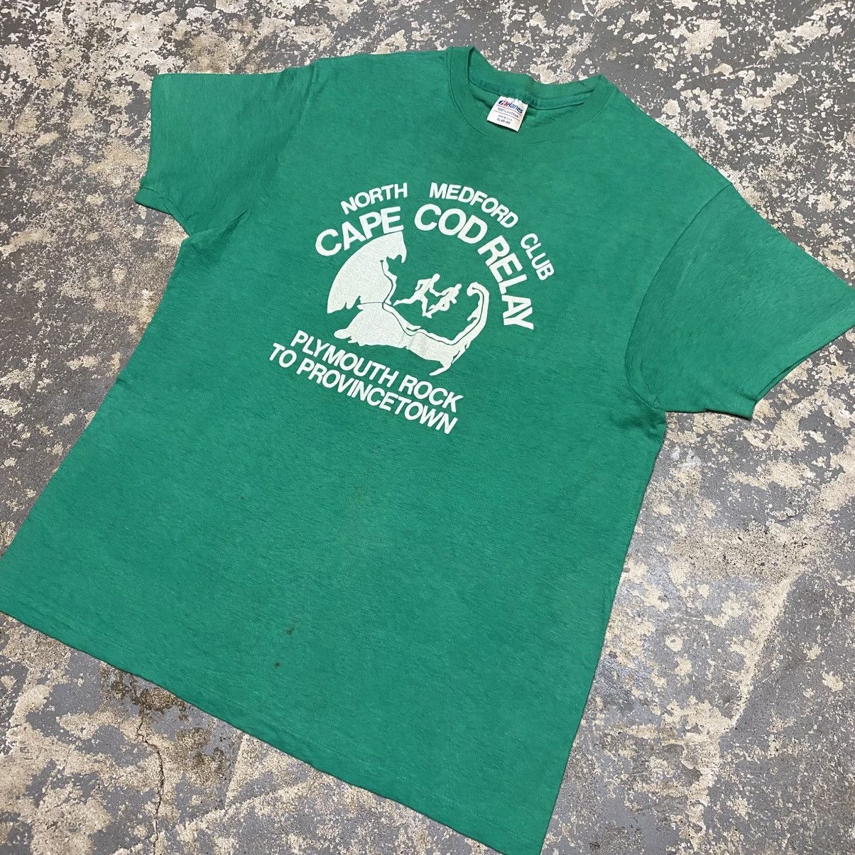Japanese Brand × Vintage Vintage North Medford Plymouth Rock Running Club Flock Print Size US XL / EU 56 / 4 - 2 Thumbnail
