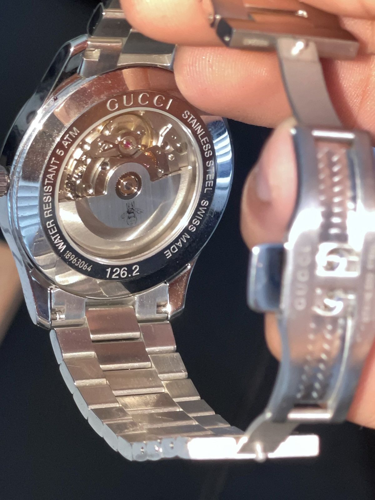 Gucci Gucci men's Watch Size ONE SIZE - 3 Thumbnail