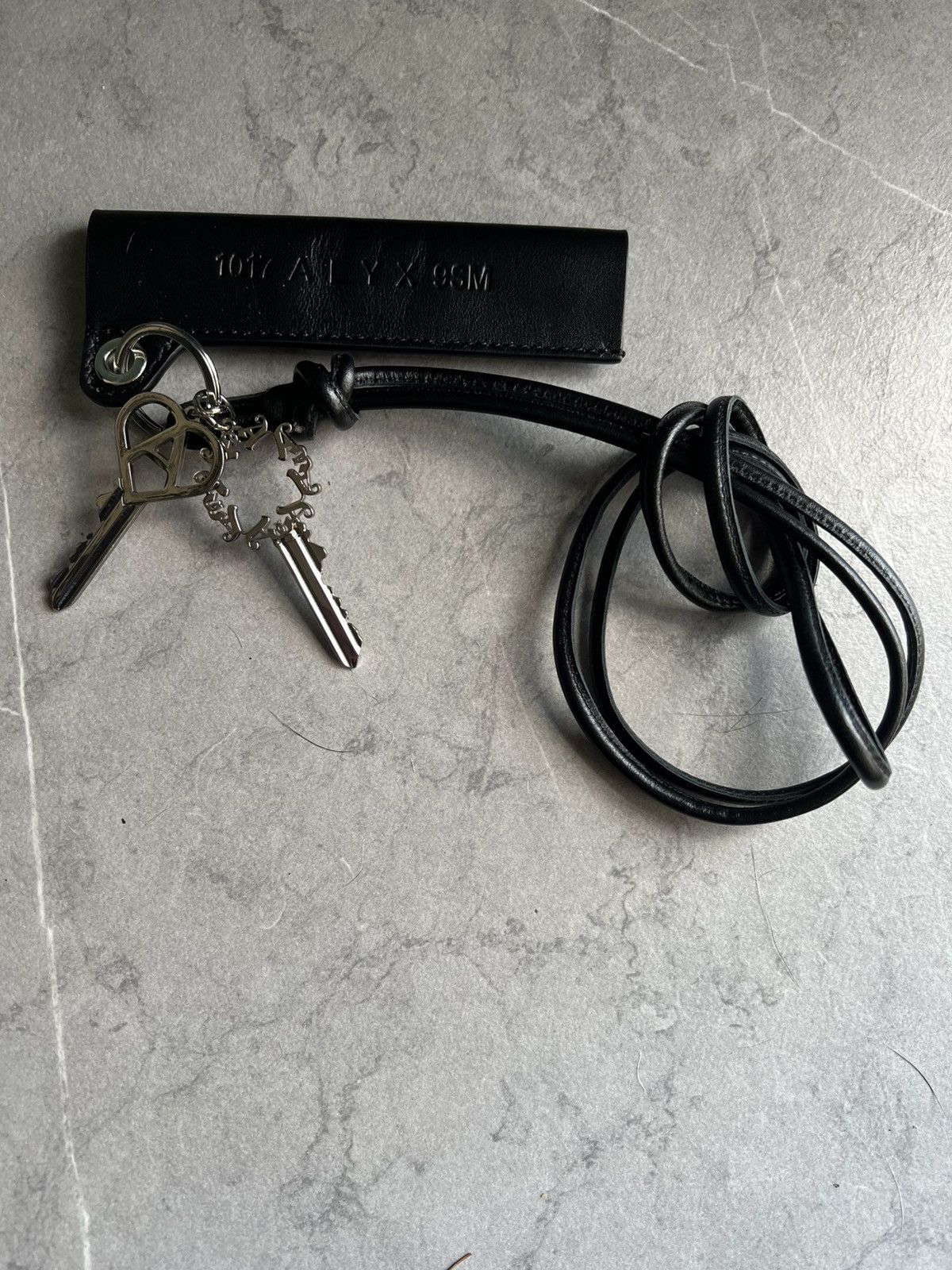 ALYX 1017 9SM Leather Keychain