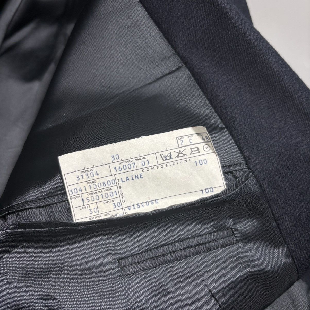 Balenciaga Vintage Balenciaga Double-Breasted Wool Suit Blazer Size 44R - 10 Thumbnail