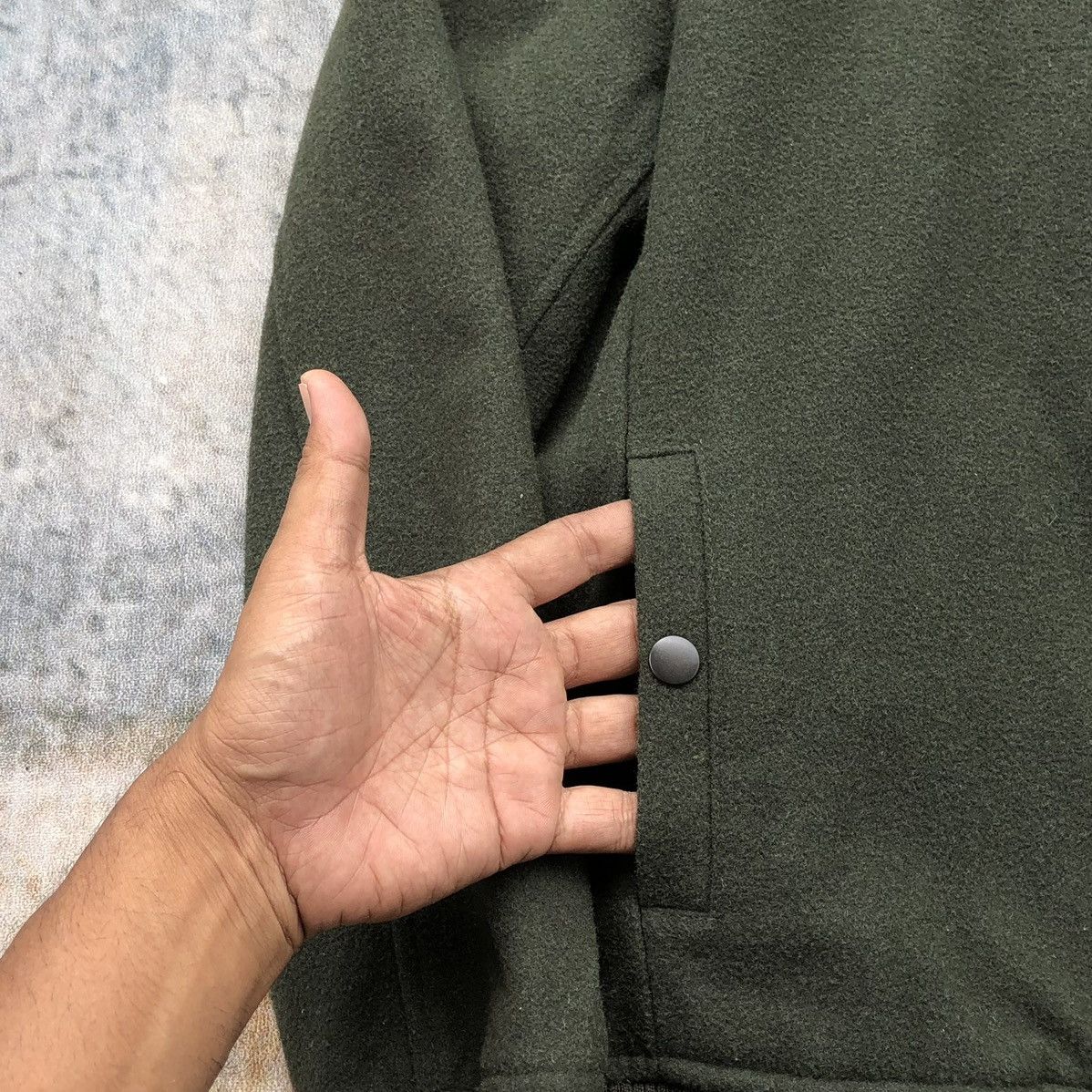 RAGEBLUE Rageblue Australian Merino Wool Ma-1 Blouson Bomber Jacket Size US L / EU 52-54 / 3 - 5 Thumbnail