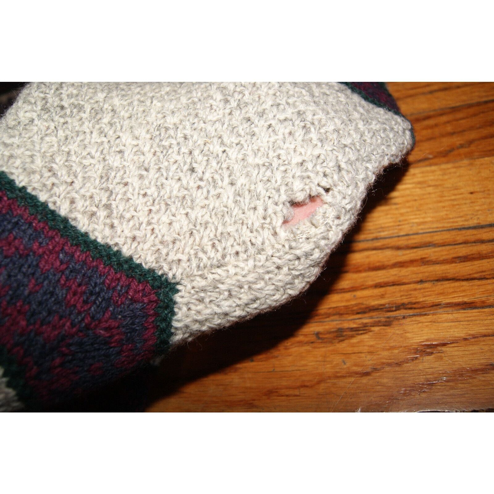 American Eagle Outfitters VTG American Eagle Snowflakes Fair Isle Sweater L USA Wool Size US L / EU 52-54 / 3 - 5 Thumbnail