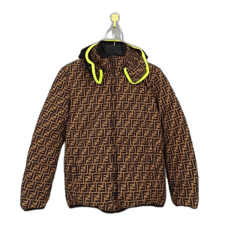 Fendi fendi reversible logo puffer jacket Size US M / EU 48-50 / 2 - 1 Thumbnail