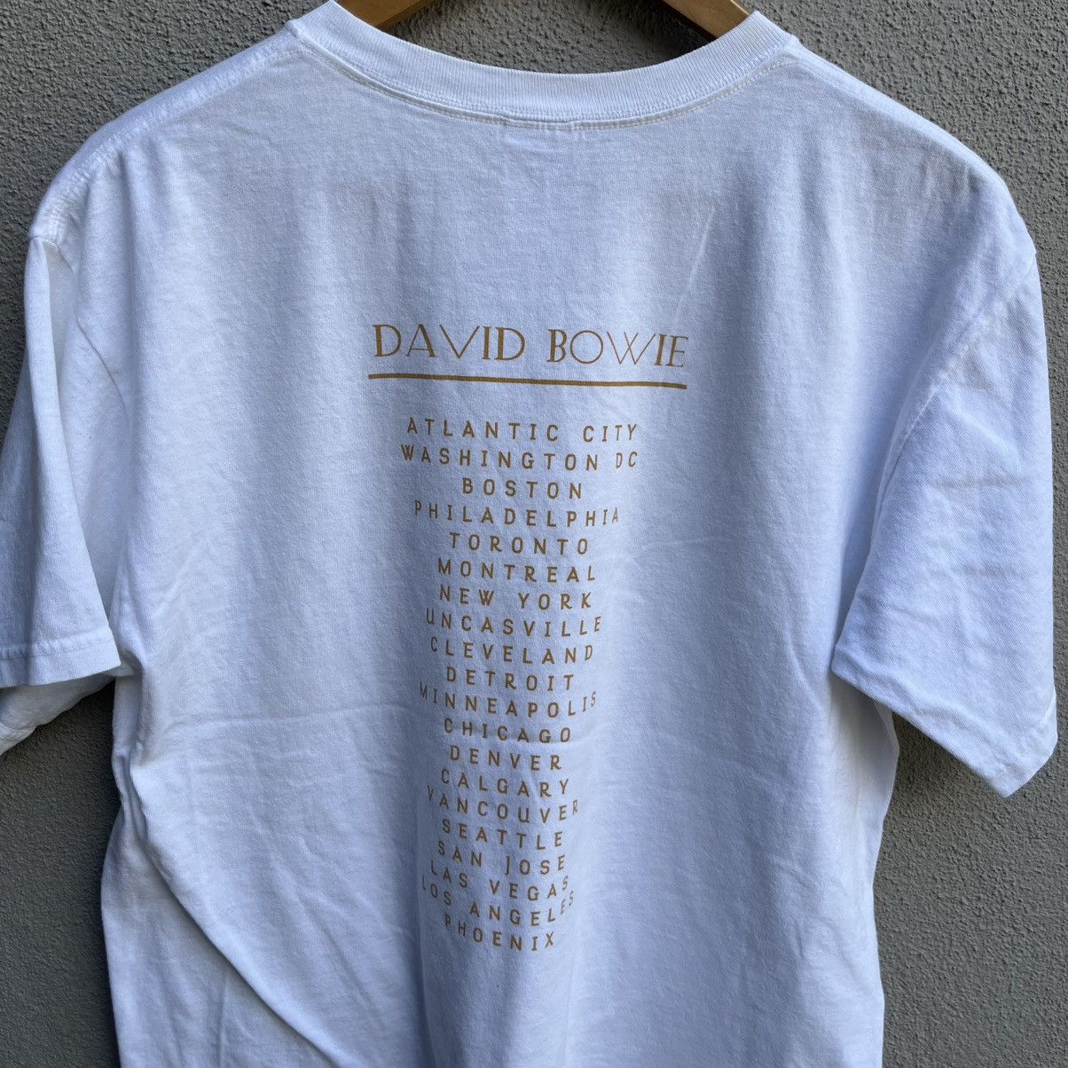 Band Tees Vintage DAVID BOWIE tee reality tour y2k Size US M / EU 48-50 / 2 - 3 Thumbnail