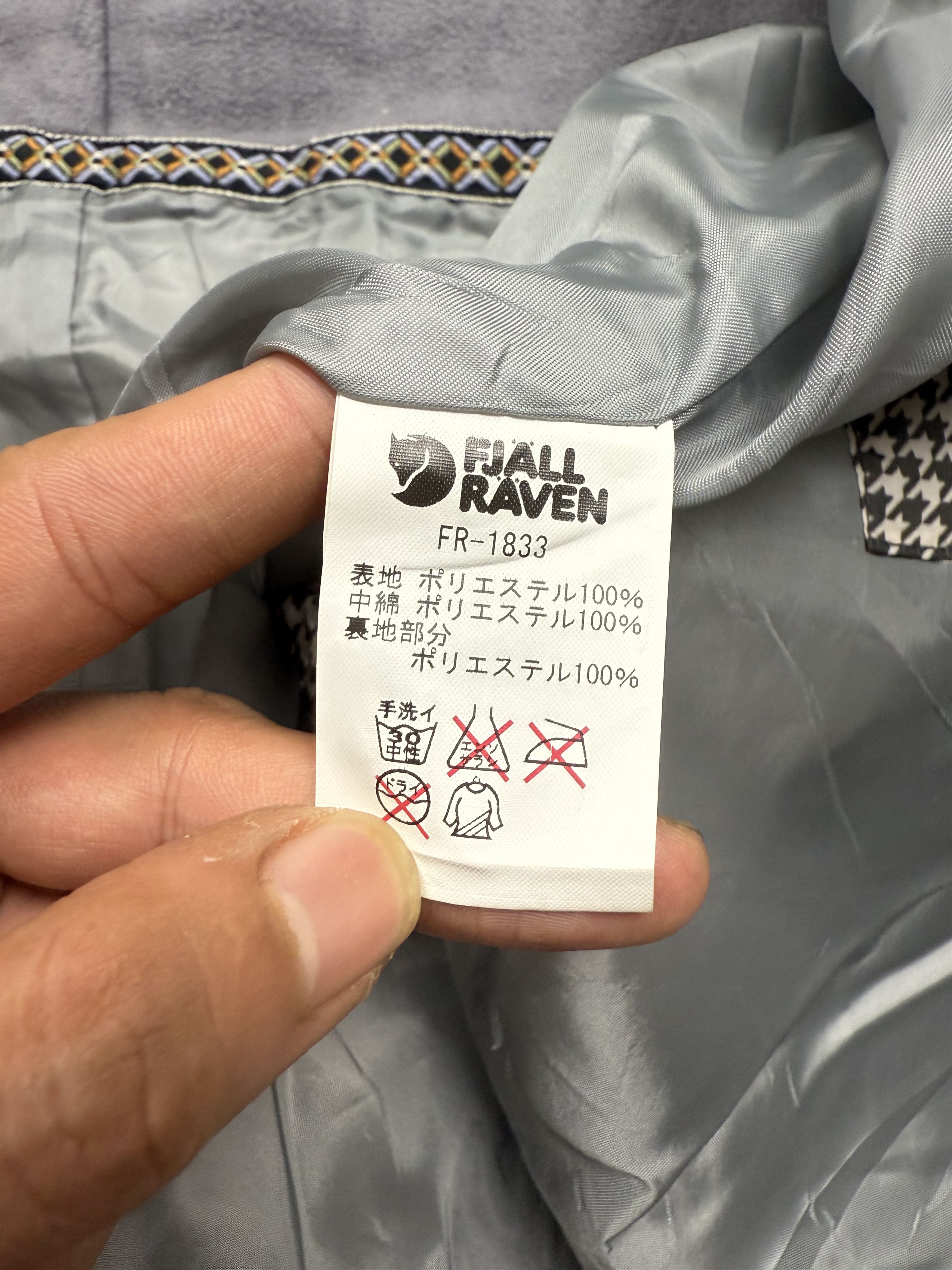 Fjallraven Fjallraven Houndstooth Quilted Jacket Size US XL / EU 56 / 4 - 10 Thumbnail