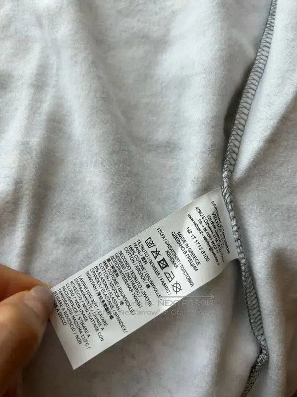 Moschino Moschino Gray Logo Printed Long Sleeve Hoodie . Size US XL / EU 56 / 4 - 7 Thumbnail
