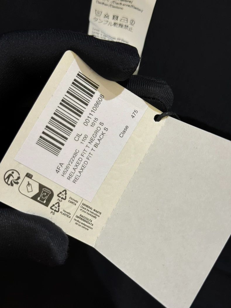 Loewe LOEWE Embroidered pocket black T-shirt Size S / US 4 / IT 40 - 9 Thumbnail