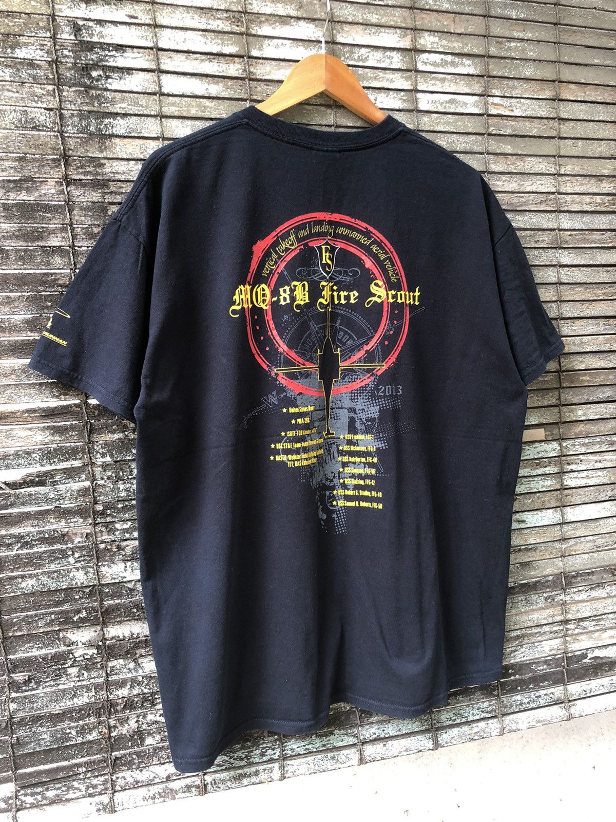 Japanese Brand × Vintage 🔥Vintage🔥Y2K Fire Flight Scout Tshirts Size US XL / EU 56 / 4 - 5 Thumbnail
