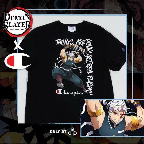 Champion Champion x Demon Slayer Tengen Flashy Tee Size US M / EU 48-50 / 2 - 2 Thumbnail