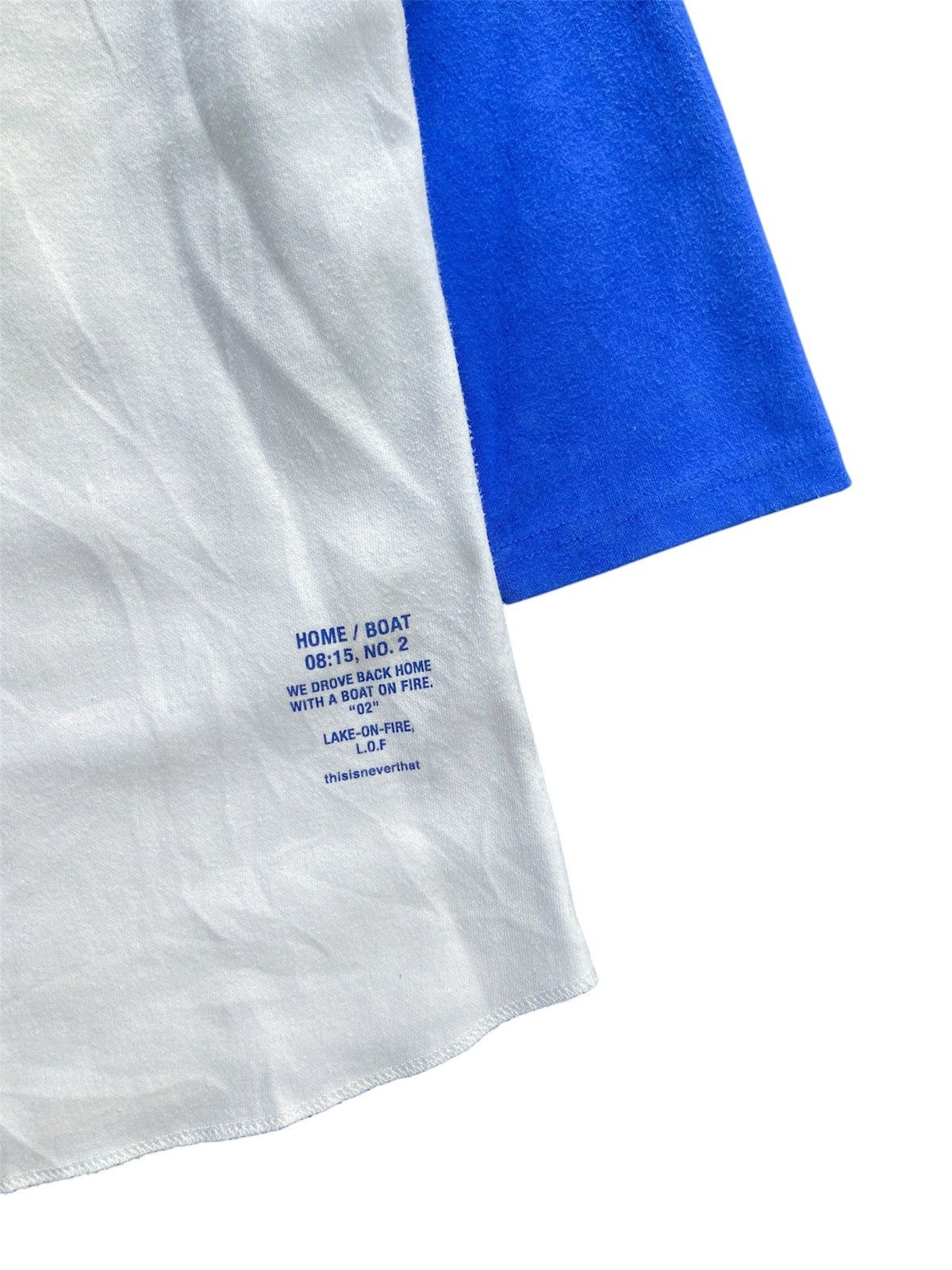 thisisneverthat THISISNEVERTHAT LAKE IN FIRE RAGLAN LONG SLEEVE Size US L / EU 52-54 / 3 - 4 Thumbnail