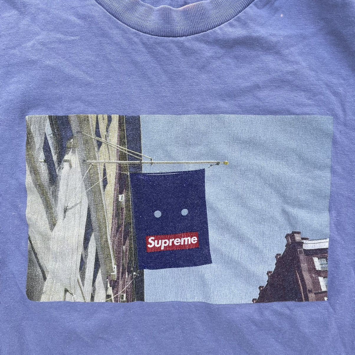 Supreme Supreme Banner Sign Shirt Size Small Made in USA Size US S / EU 44-46 / 1 - 2 Thumbnail