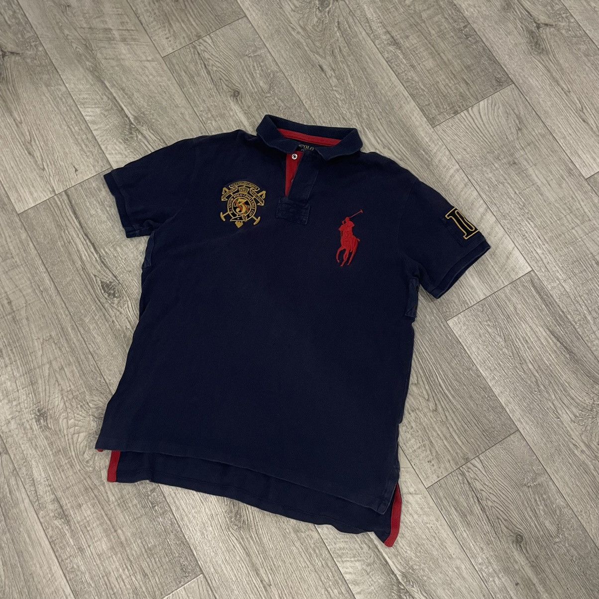 Polo Ralph Lauren × Ralph Lauren 🇺🇸 navy prl old POLO Ralph LAUREN CHIEF Keef rrl tee shirt Size US L / EU 52-54 / 3 - 1 Thumbnail