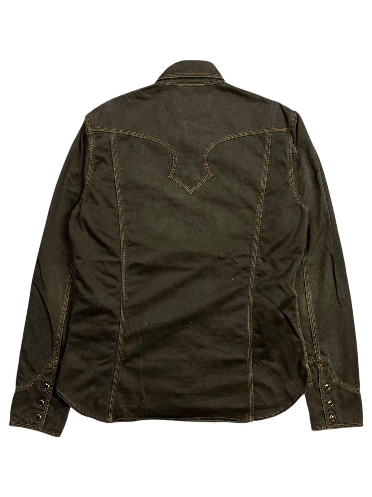 If Six Was Nine 2000s Nicole Club - Western Shirt Jacket Size US M / EU 48-50 / 2 - 2 Thumbnail