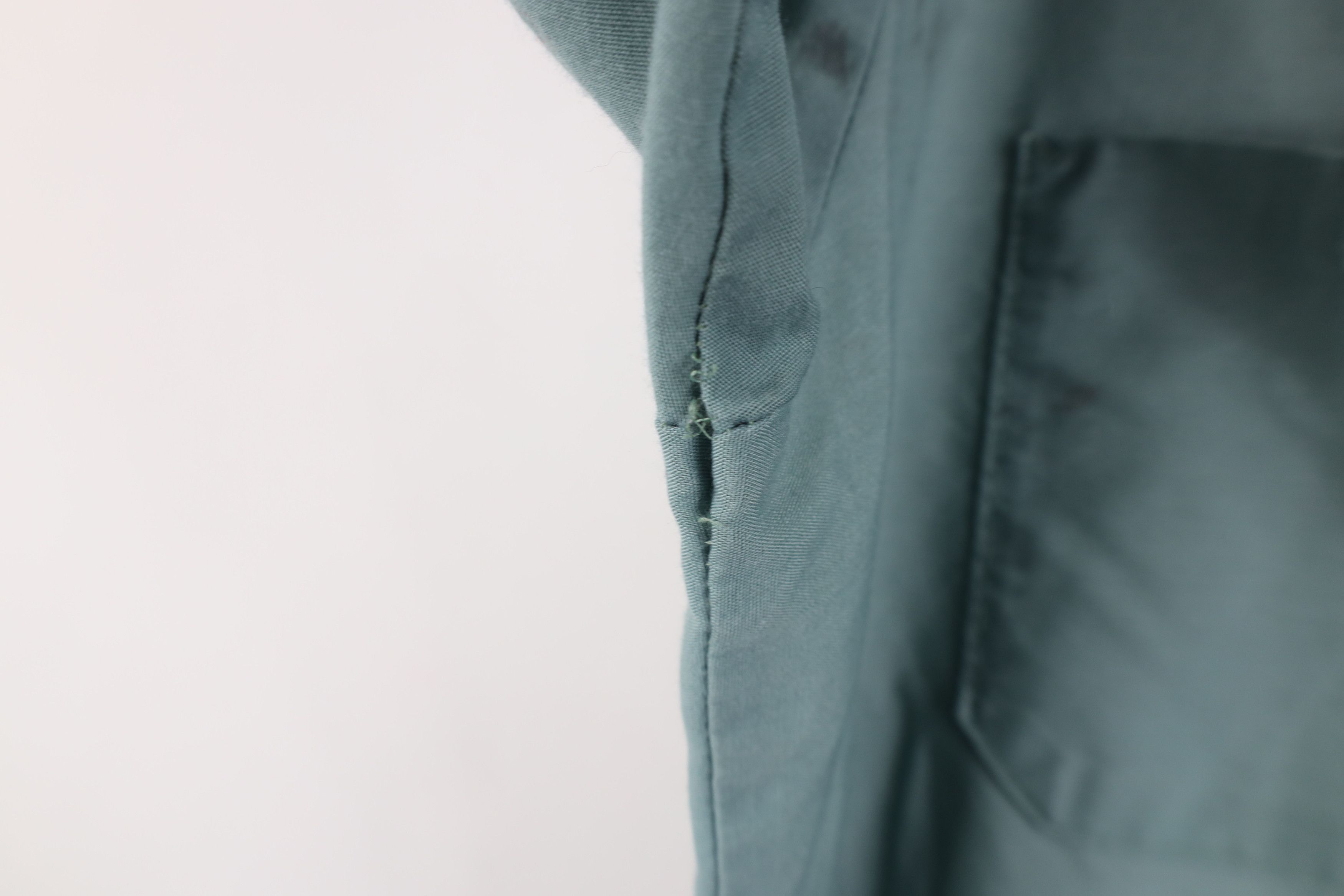 Vintage Vintage 70s Streetwear Mechanic Button Shirt Teal USA Size US M / EU 48-50 / 2 - 9 Thumbnail